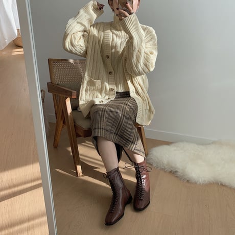 ✳︎予約販売✳︎london check sk/2colors_ns0023
