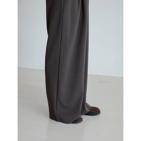 《予約販売》two tuck simply wide pants/2colors_np1159
