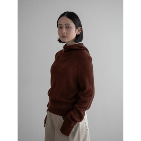 《予約販売》hoodie knit tops/2colors_nt2157
