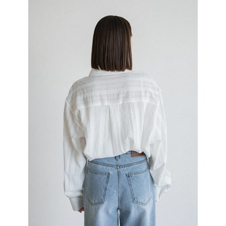 《予約販売》jacquard over shirt/2colors(unisex)_nb0373