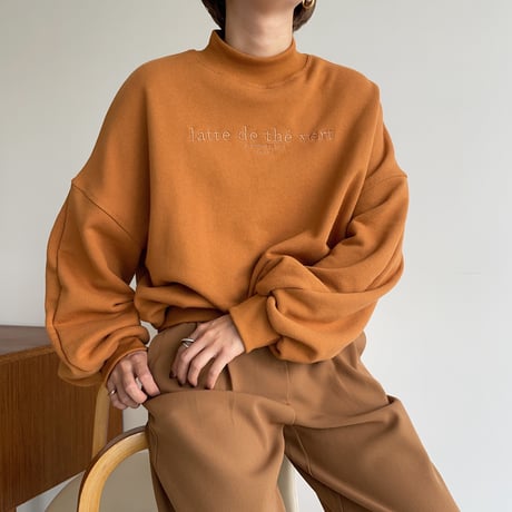 【nokcha original】“latte de the vert”mtm/orange_nt1067
