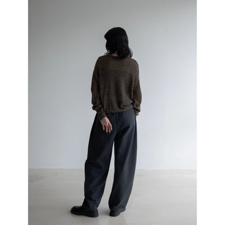 《予約販売》alpaca rich knit tops/2colors_nt2143