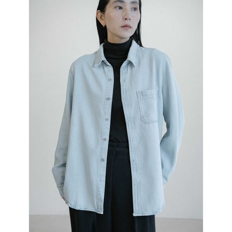 《予約販売》vintage like denim shirt_nb0355
