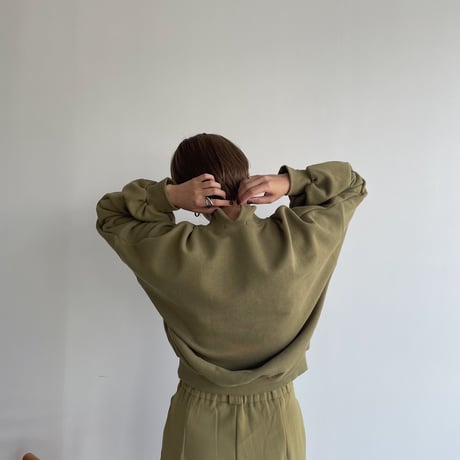 【nokcha original】“latte de the vert”mtm/green tee_nt1066