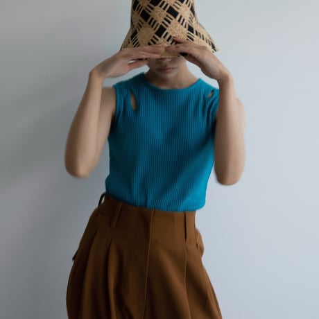 【nokcha original】accent tank top/3colors_nt1352