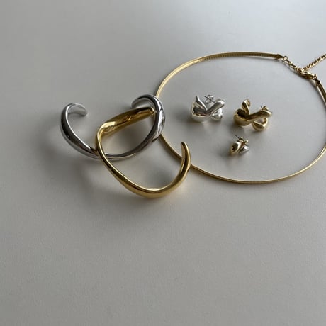 《予約販売》snake round necklace_na0442