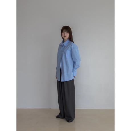 《予約販売》ivy stripe 2way shirt/2colors_nb0228