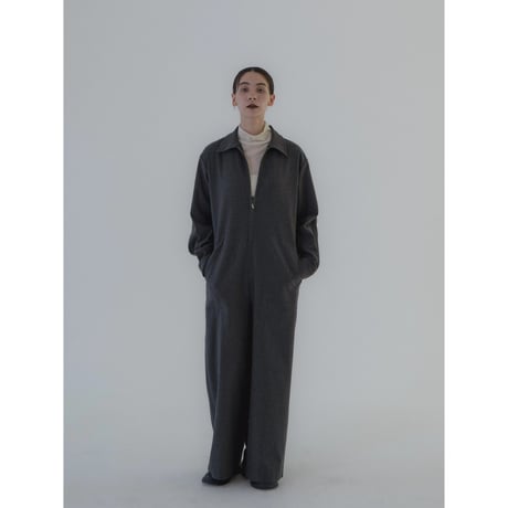 - AUTHENTIC series - classy jumpsuit/charcoal gray_an0023