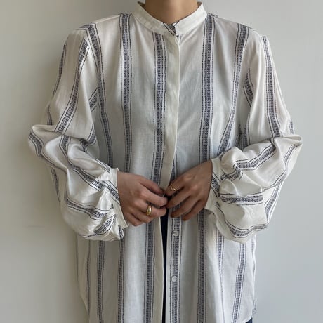 《予約販売》bohemian blouse/2colors_nb0130
