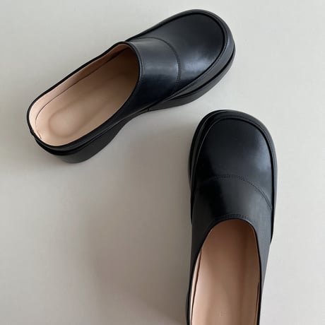 《予約販売》platform round shoes_na0527
