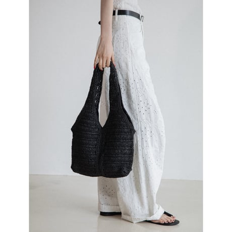 《予約販売》straw bag_na0735