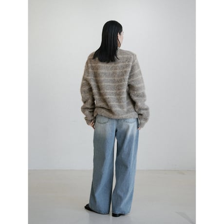 《予約販売》border knit pullover/2colors(unisex)_nt2473