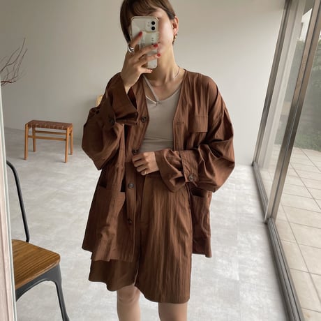 《予約販売》washer half pants/2colors_np0392
