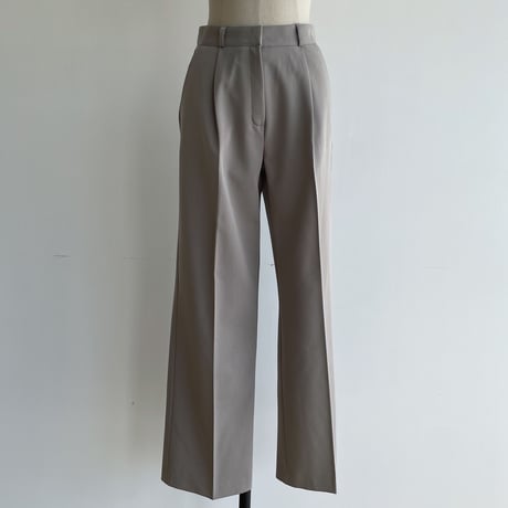《予約販売》one tuck straight slacks pants/2colors_np0883