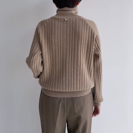 《予約販売》accent lib high neck knit/2colors_nt1926