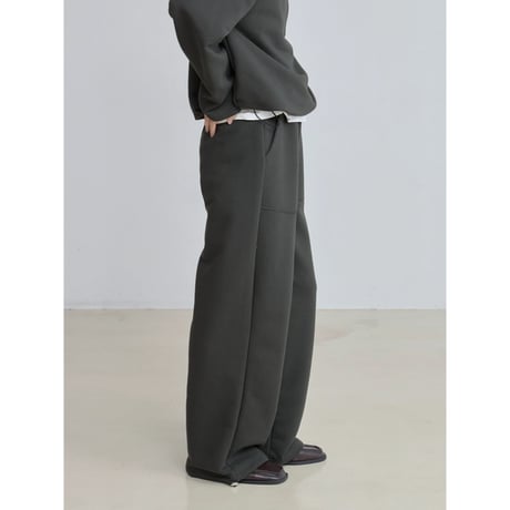 《予約販売》2way cover stitch sweat pants/3colors_np1206