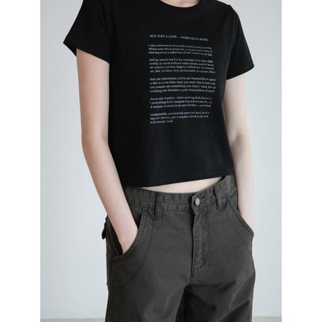 《予約販売》lettering minimal tee/2colors_nt2597