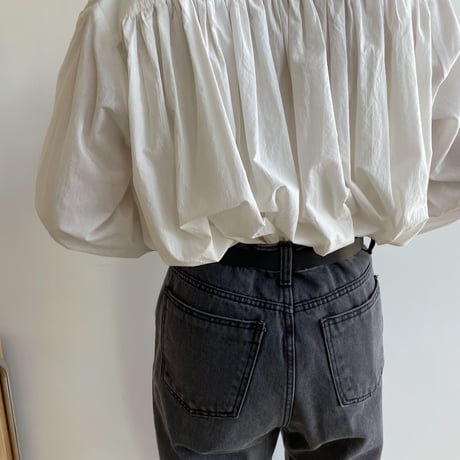 《予約販売》gather tuck blouse/2colors_nt1241