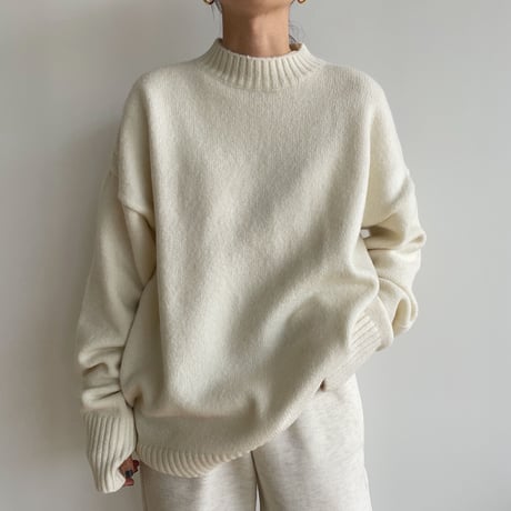 《予約販売》simply over knit/3colors(unisex)_nt1523