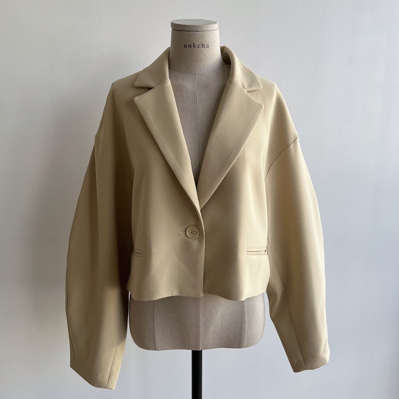 nokcha original】2set mulch coat/butter_no0230  