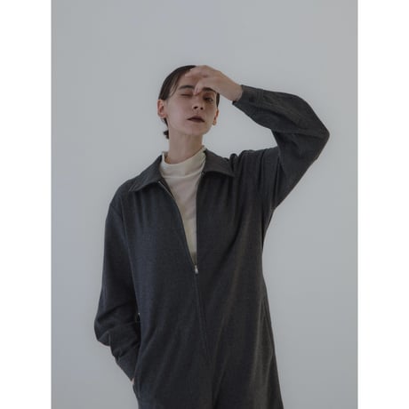 - AUTHENTIC series - classy jumpsuit/charcoal gray_an0023