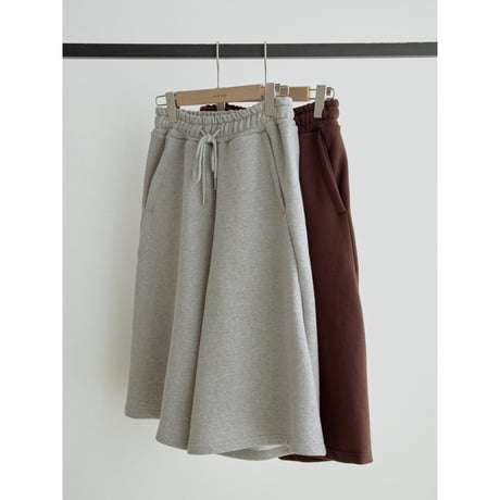 《予約販売》bermuda sweat pants/2colors_np1231