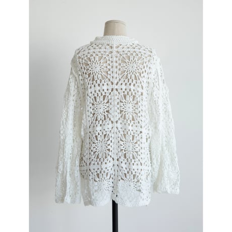 《予約販売》crochet cardigan_no0440
