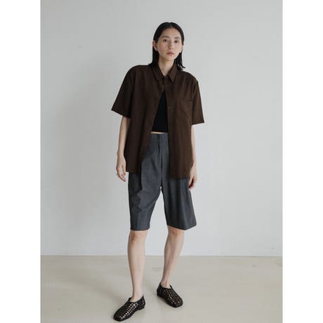 《予約販売》mannish tuck half pants/2colors_np1109