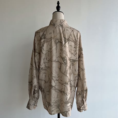 【nokcha original】marble blouse/2colors_nb0043
