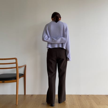 《予約販売》warm semi flare pants/3colors_np0708
