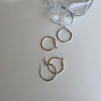 《予約販売》circle medium pierce/2colors_na0568