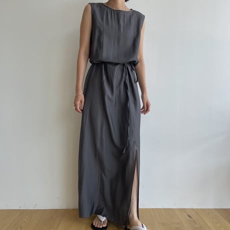 《予約販売》2way slit long ops/2colors_nd0148