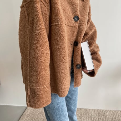 《予約販売》over boa jacket/2colors_no0182