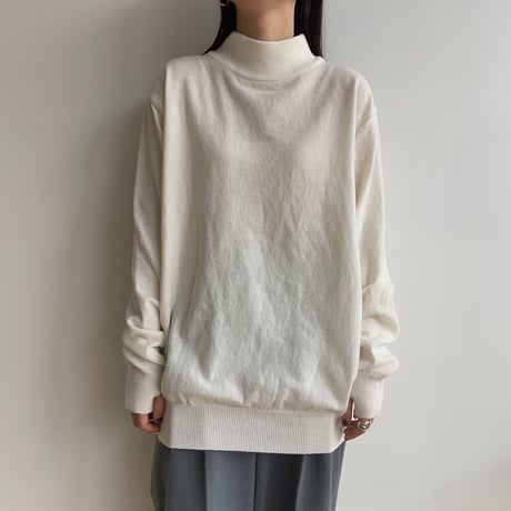 《予約販売》mock neck daily knit/4colors_nt1586