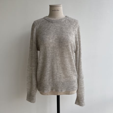 《予約販売》sheer raglan knit/2colors_nt1866