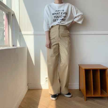 ✳︎予約販売✳︎wide chino PT/2colors_np0007
