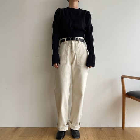 《予約販売》accent minimal knit/3colors_nt1530