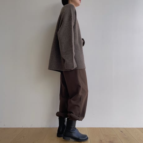 《予約販売》melange knit cardigan/2colors(unisex)_nt1892