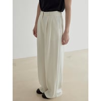 《予約販売》tuck daily wide pants/2colors_np1233