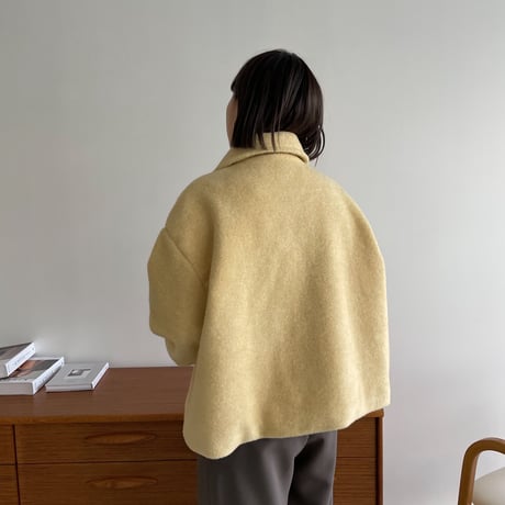 《予約販売》coloring soft jacket/2colors_no0190