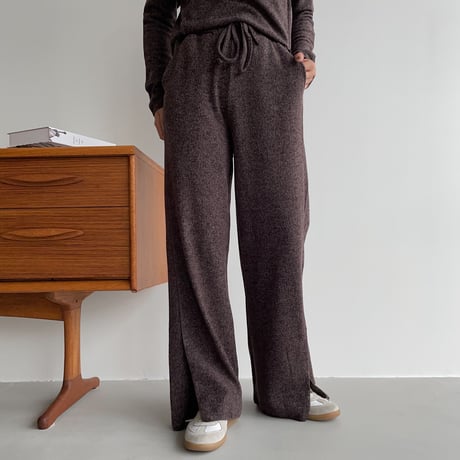 【nokcha original】worm mosaic pants/2colors_np0473