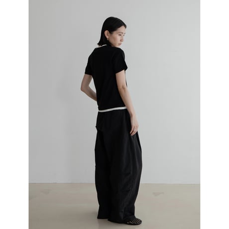 《予約販売》silhouette washer daily pants/2colors_np1100