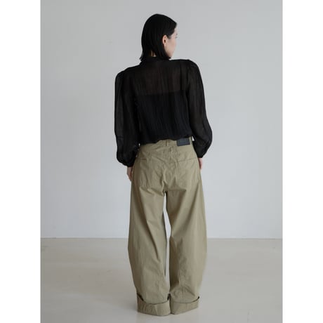 《予約販売》rincl sheer cache-coeur blouse/2colors_nb0296