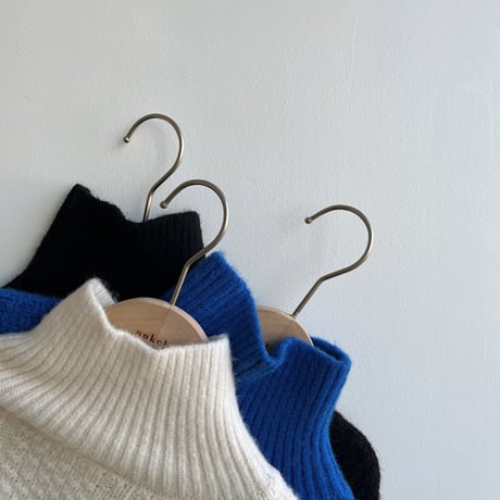 《予約販売》cable simply knit/3colors_nt1551