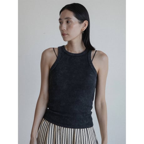 《予約販売》pigment american sleeve tank top/2colors_nt2352