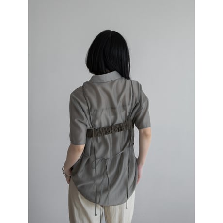 《予約販売》2way sheer shirt/3colors_nb0256