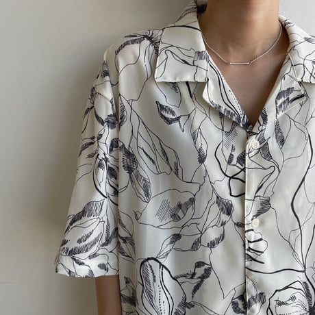 《予約販売》ennui pattern over shirt/2colors(unisex)_nb0152