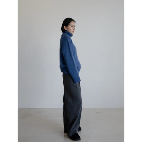 《予約販売》warm twill wide slacks pants/2colors_np1055