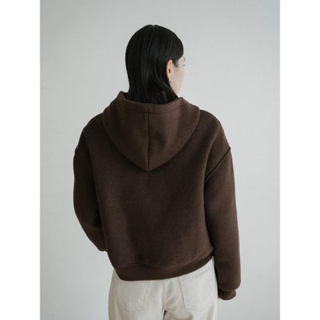 《予約販売》wool hoodie blouson/2colors_no0485