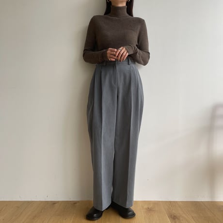 《予約販売》side buckle wide pants/3colors_np0738